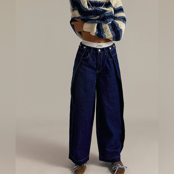 Free People Denim - We The Free High Street Trouser Jeans Size 27‎